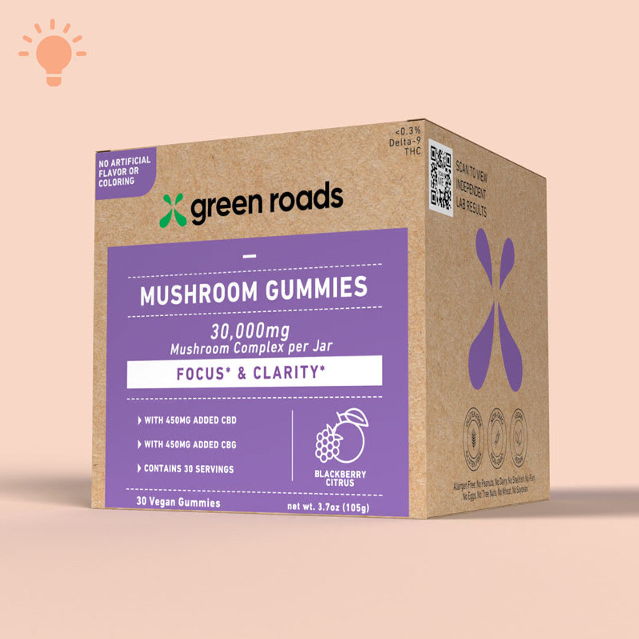 GreenRoads Focus CBD Gummies - (30ct) Best Price