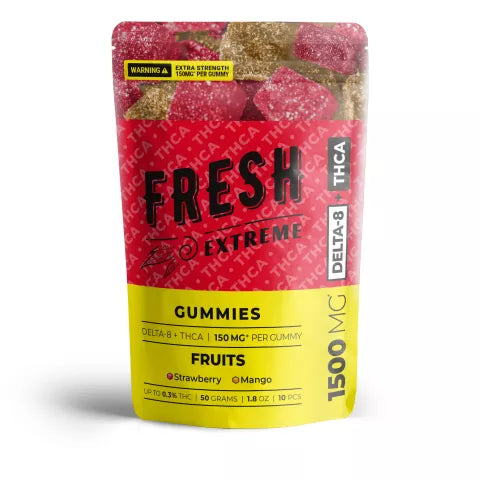 Fruits Gummies - THCA, D8 Blend - 1500mg - Fresh Best Price