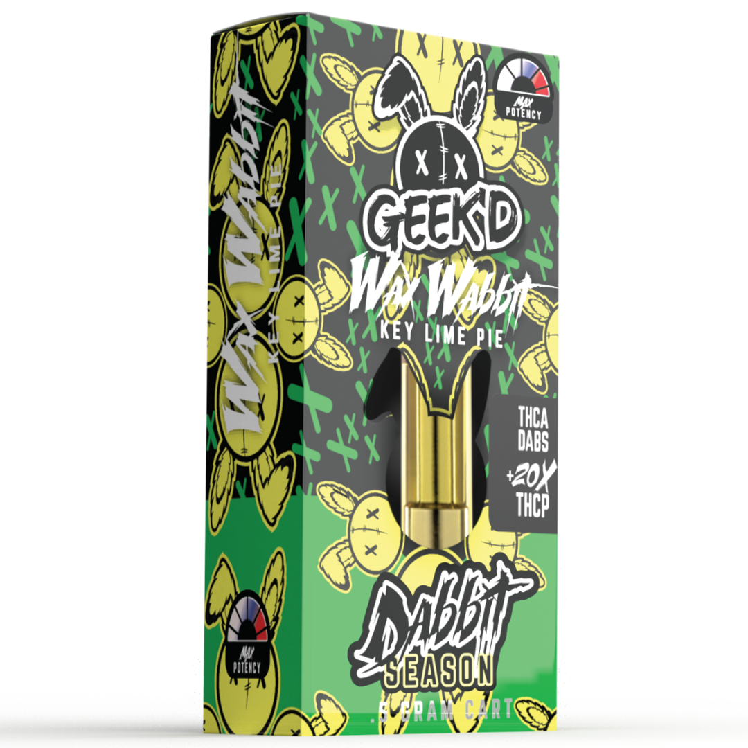 Geek’d Dabbit Season THC-A 20x Cartridge 0.5G