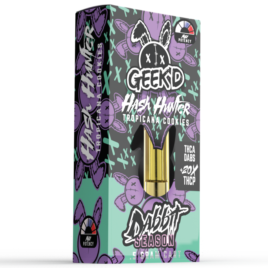 Geek’d Dabbit Season THC-A 20x Cartridge 0.5G