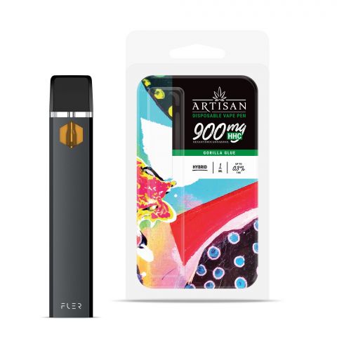 Gorilla Glue HHC THC Vape Pen - Disposable Artisan 900mg Best Price