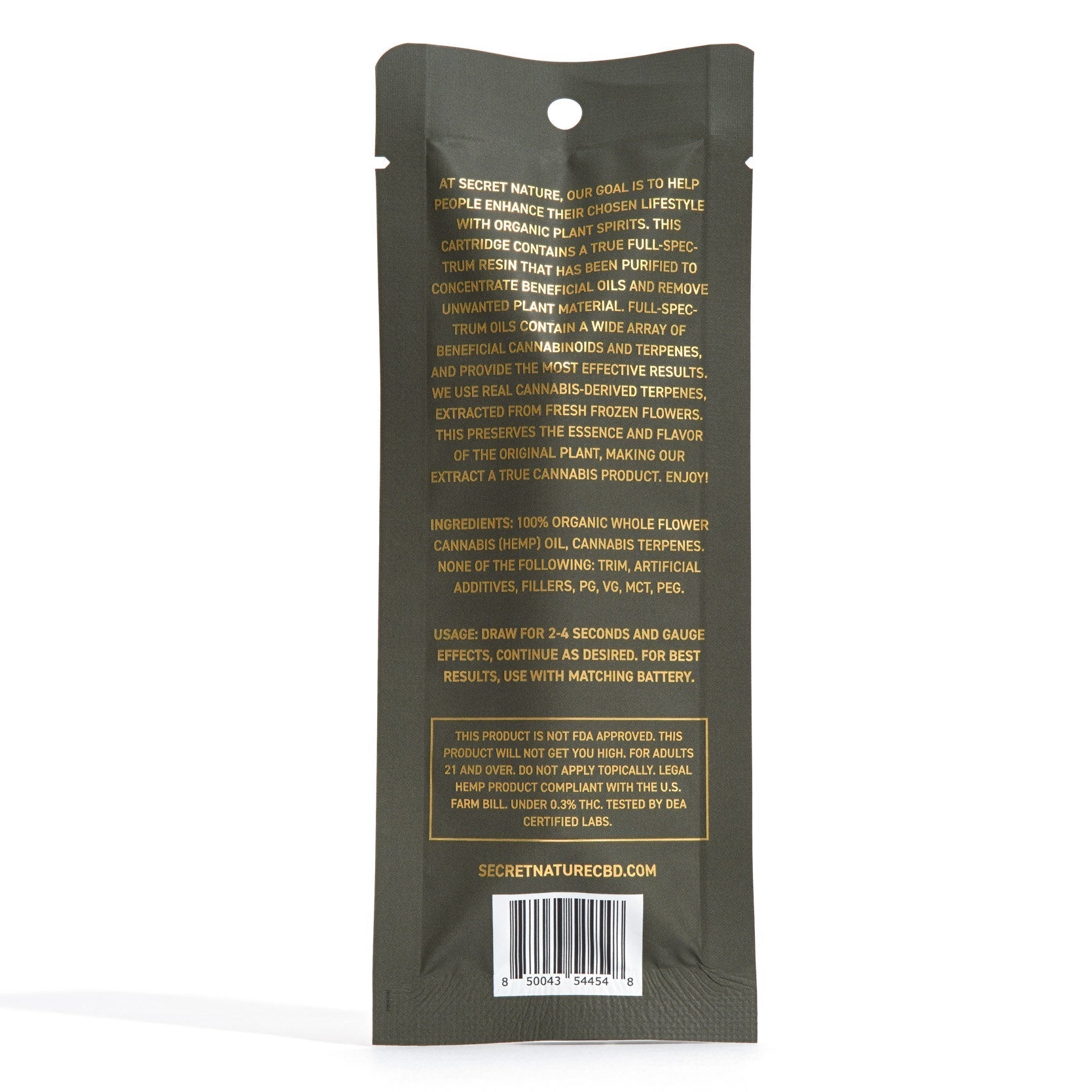 Secret Nature Grape Ape CBD Vapes