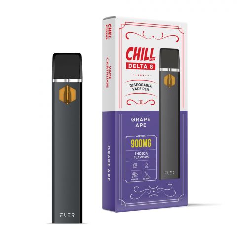 Grape Ape Delta 8 THC Vape Pen - Disposable Chill Plus 900mg (1ml) Best Price