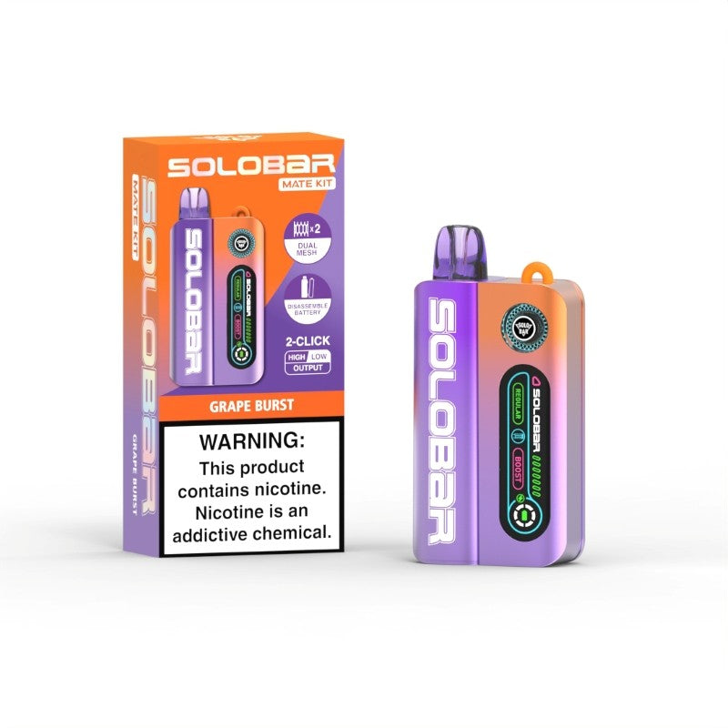 Solobar Mate 35K Disposable Vape (24ml, 5%)