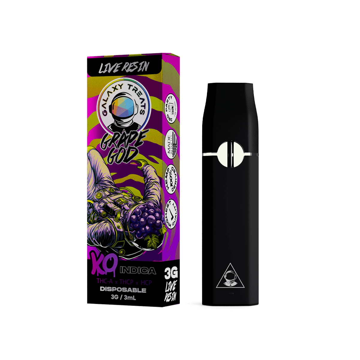 Galaxy Treats Grape GodLive Resin Disposables Best Price
