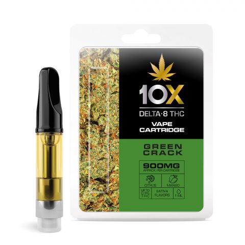 Green Crack Cart - Delta 8 THC 10X 900mg Best Price