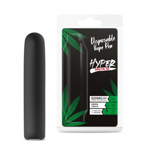 Green Crack Delta 10 THC Vape Pen - Disposable Hyper 920mg Best Price