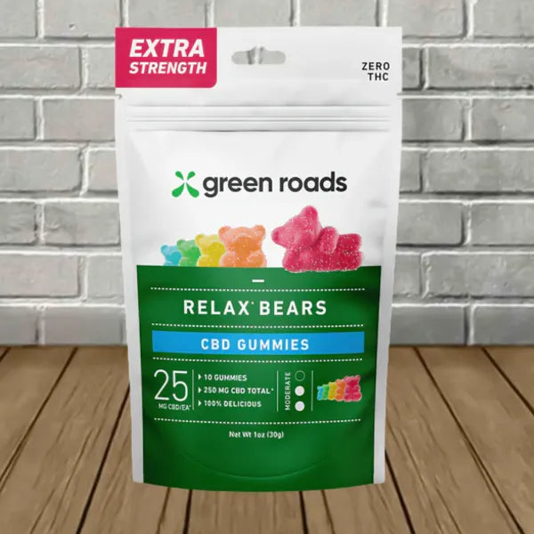 Green Roads Extra Strength Relax Bears CBD Gummies 250mg Best Price