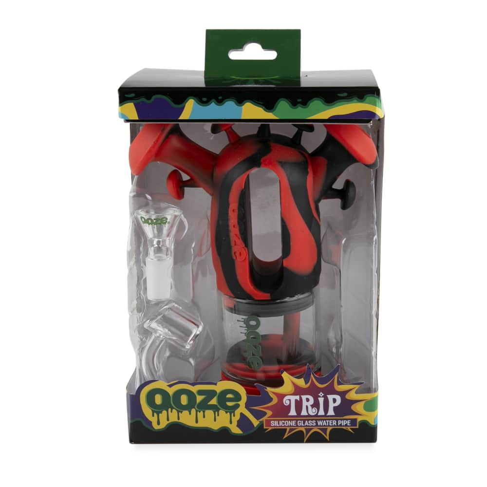 Ooze Trip Pipe Silicone Bubbler Best Sales Price - Bongs
