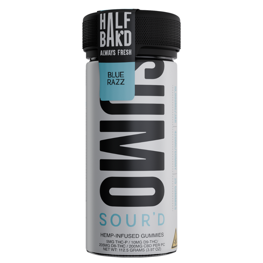 Half Bak’d SOUR’D Sumo Gummies 10000MG
