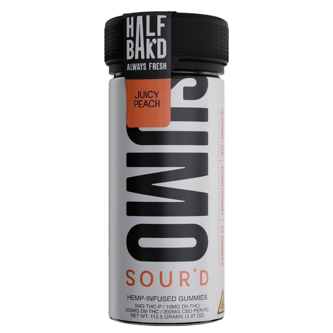 Half Bak’d SOUR’D Sumo Gummies 10000MG