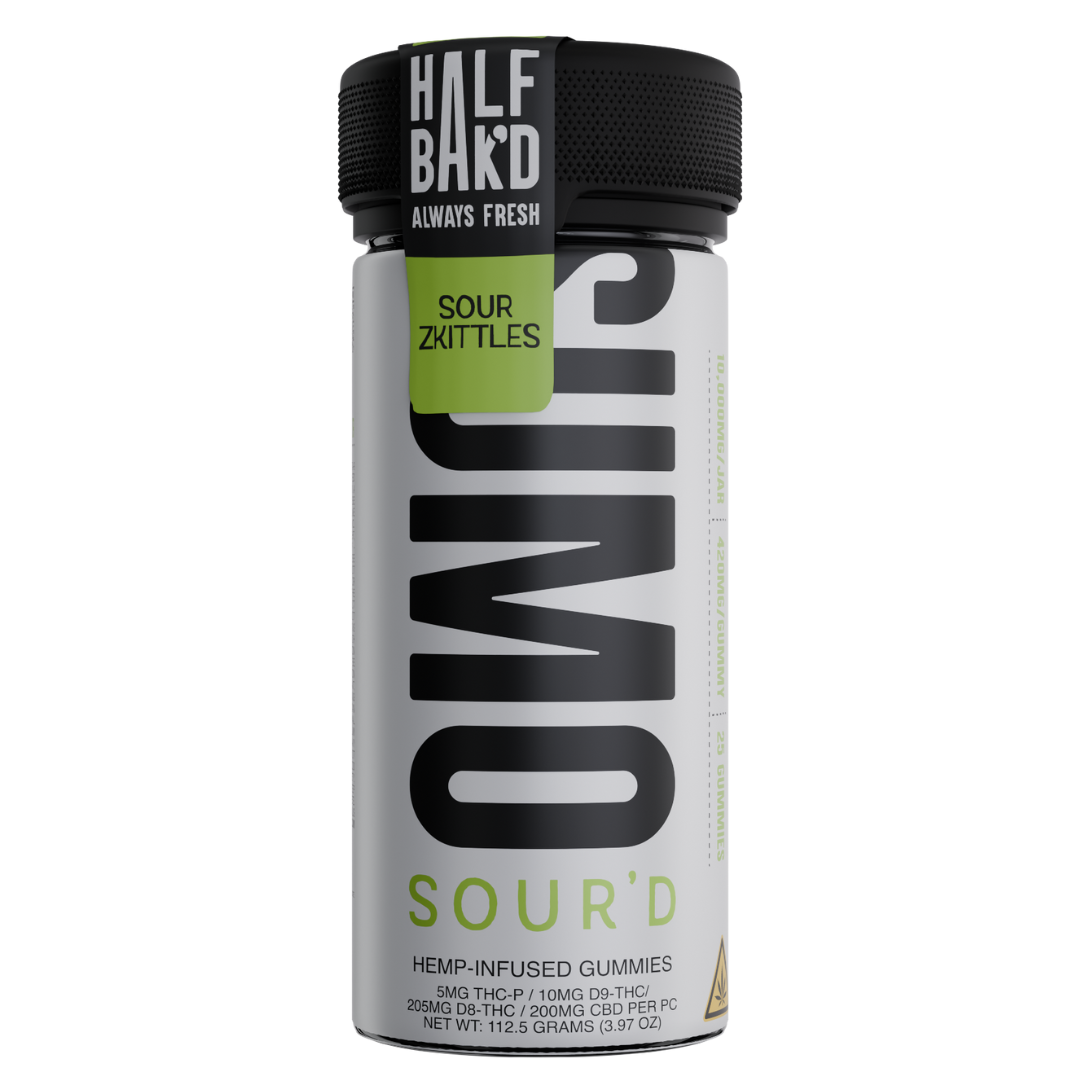 Half Bak’d SOUR’D Sumo Gummies 10000MG