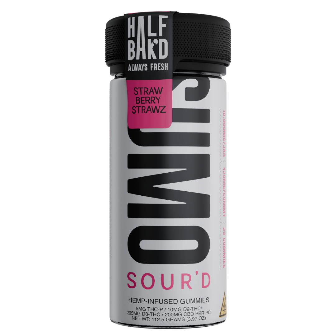 Half Bak’d SOUR’D Sumo Gummies 10000MG