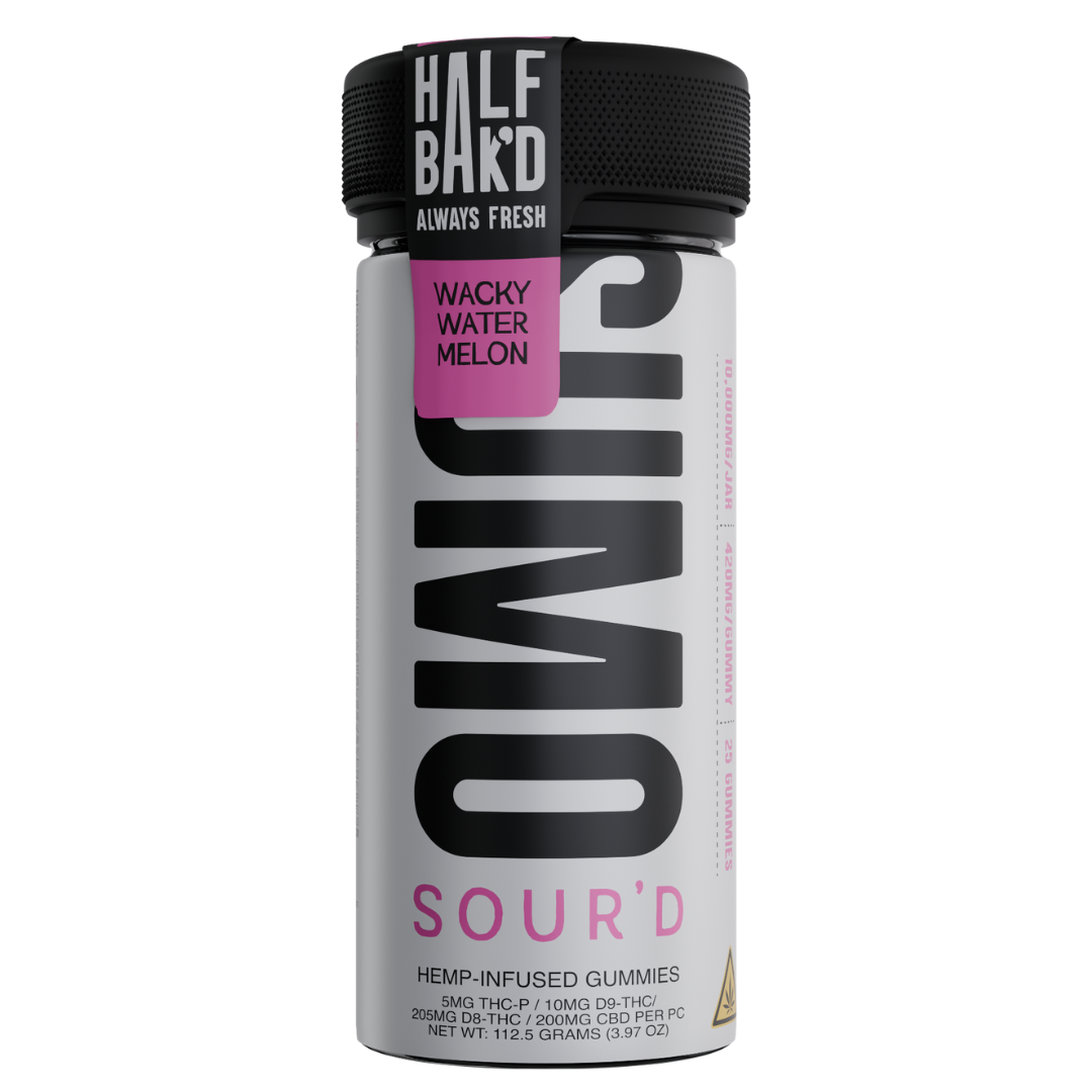 Half Bak’d SOUR’D Sumo Gummies 10000MG