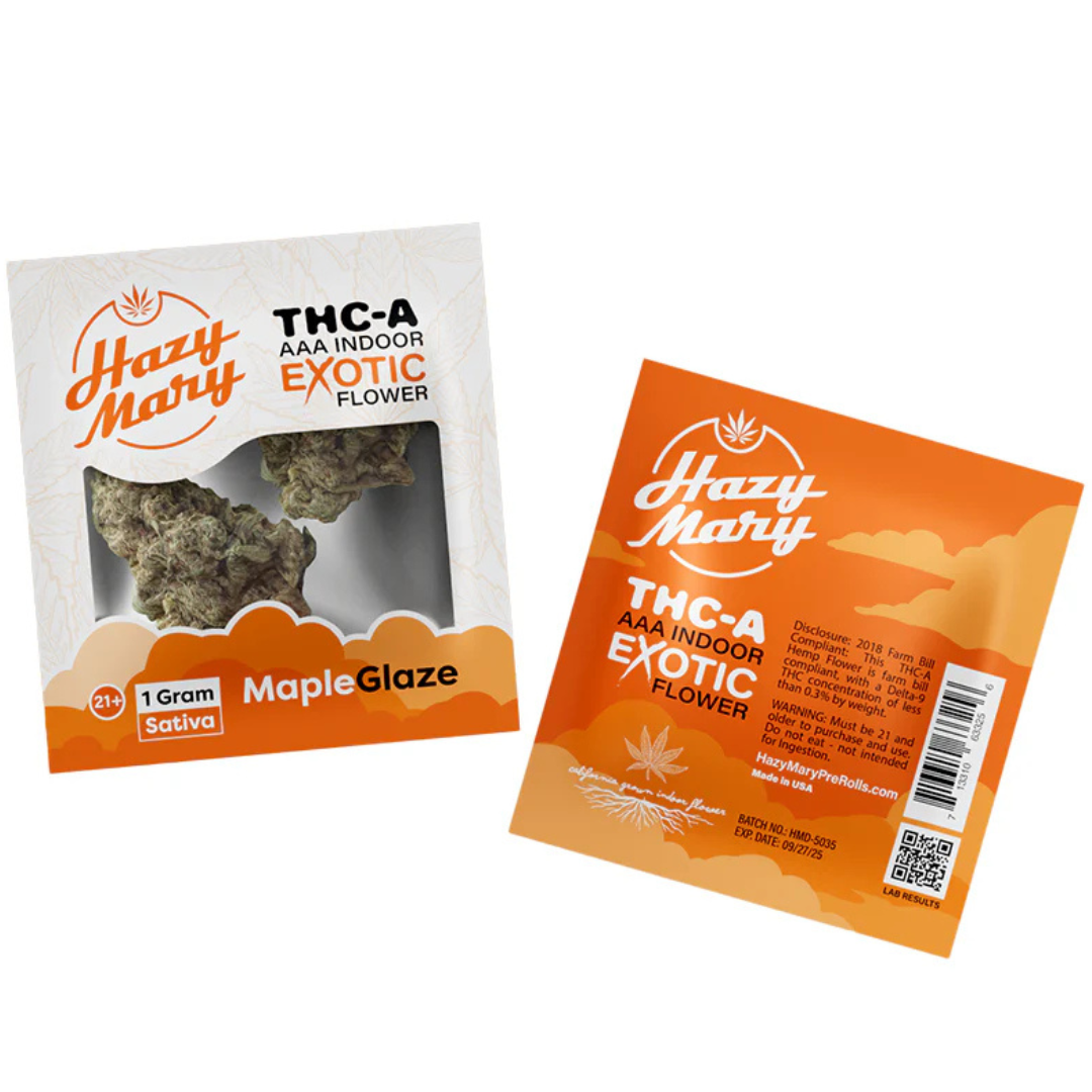 Hazy Mary Exotic Indoor THC-A Flower 1G