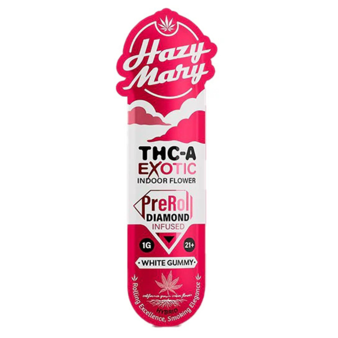 Hazy Mary THC-A Exotic Diamond Pre-Roll 1G