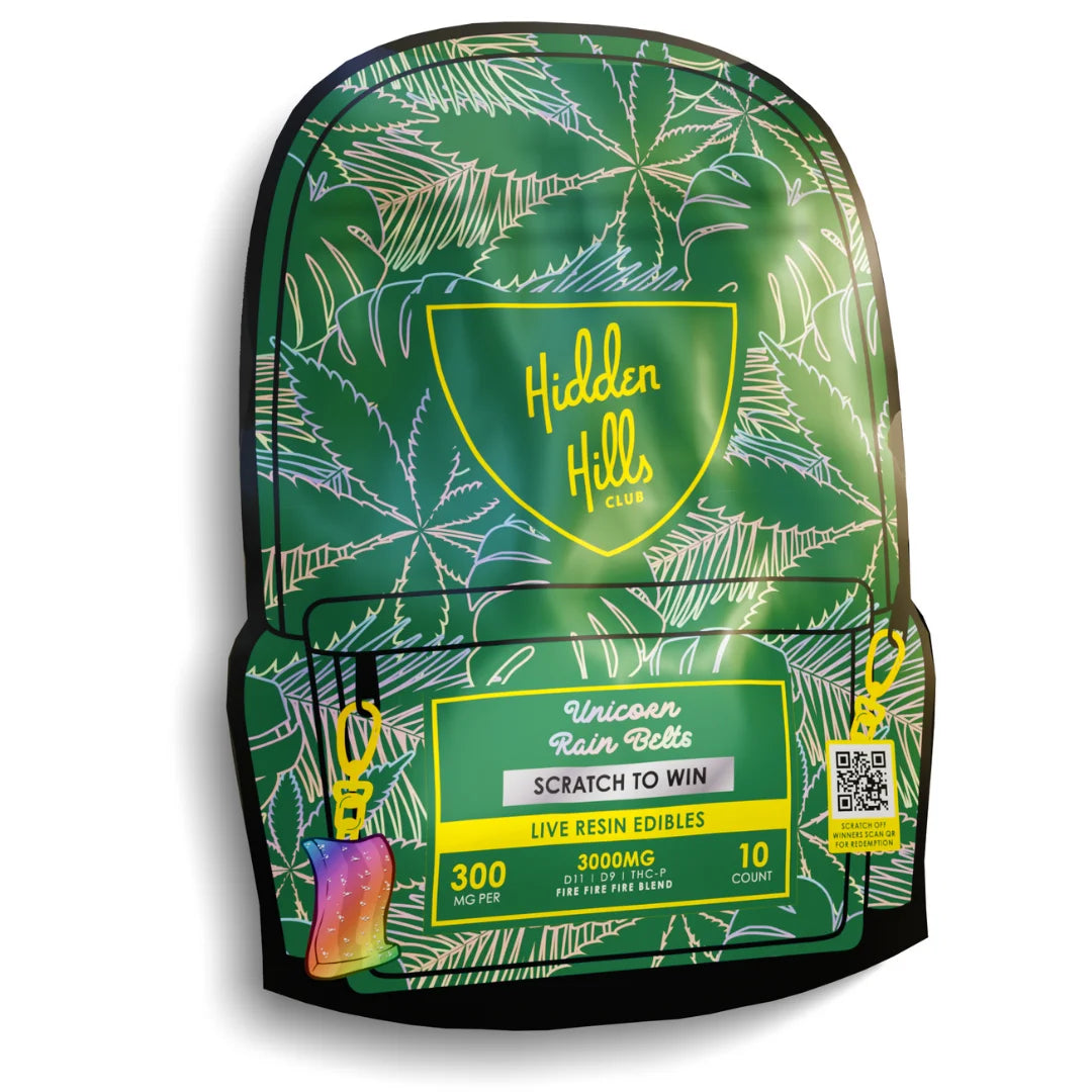 Hidden Hills Live Resin Belts 3000mg Best Price