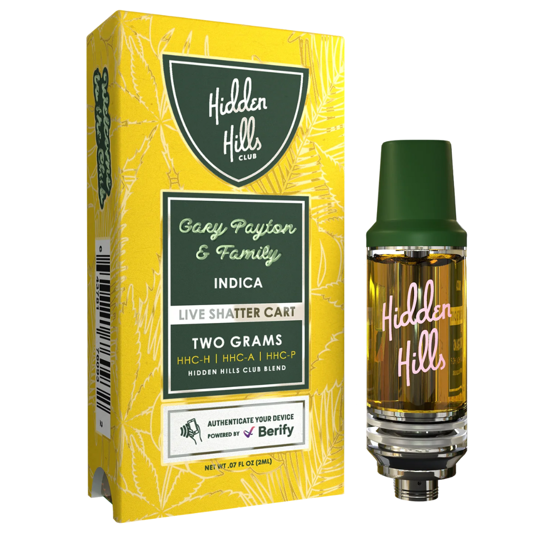 Hidden Hills Live Shatter Cartridge 2G Best Price