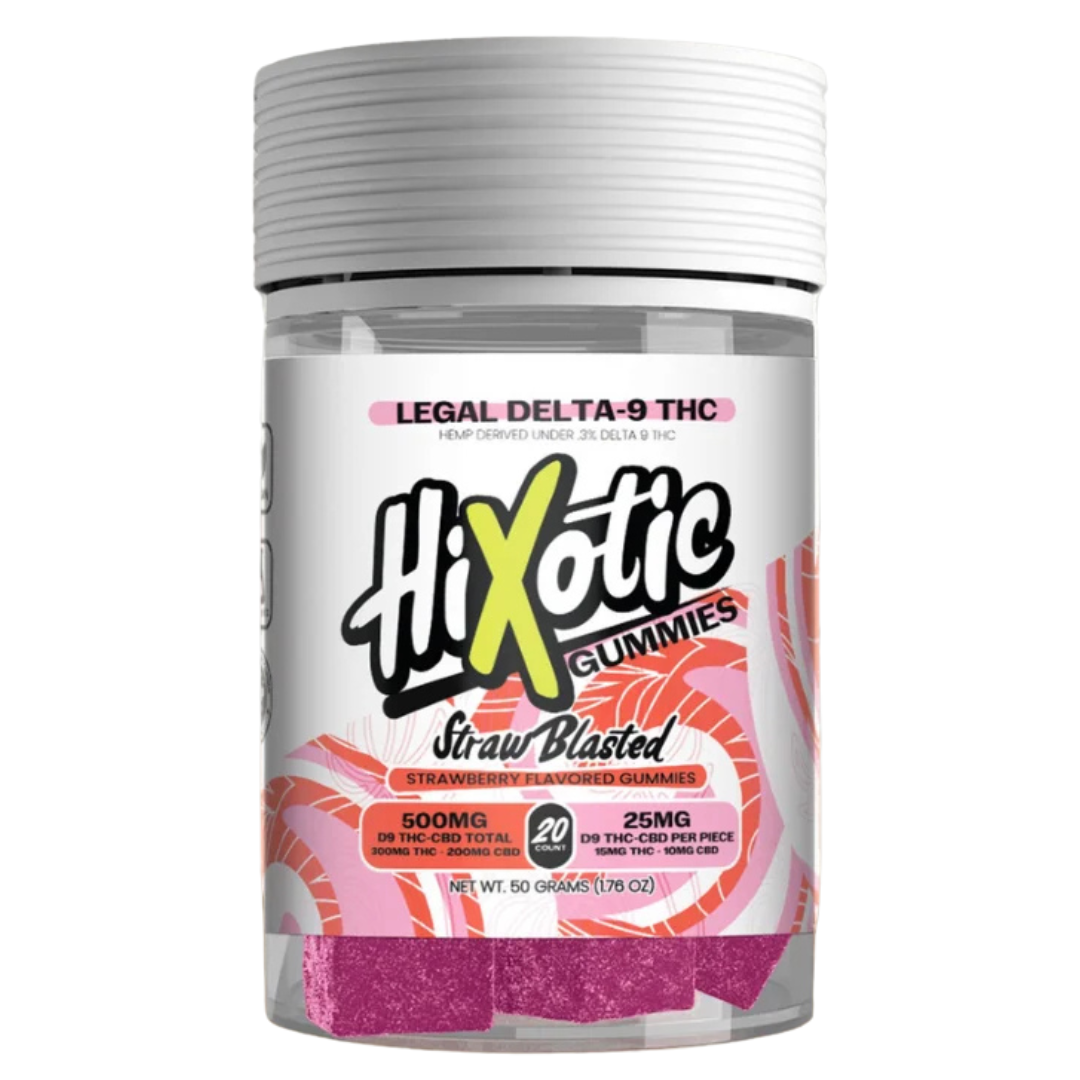 HiXotic Delta 9 Gummies 500mg