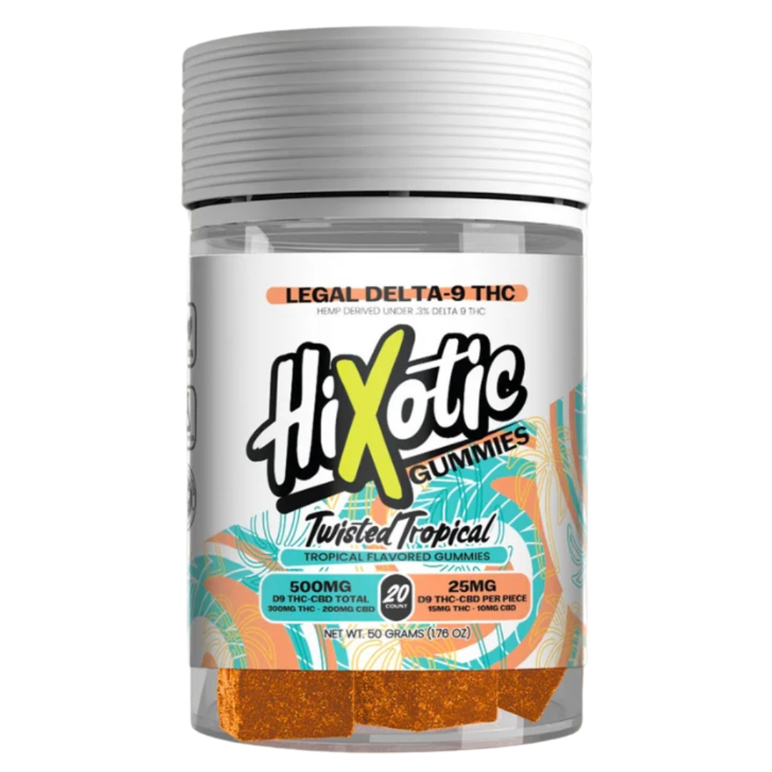 HiXotic Delta 9 Gummies 500mg