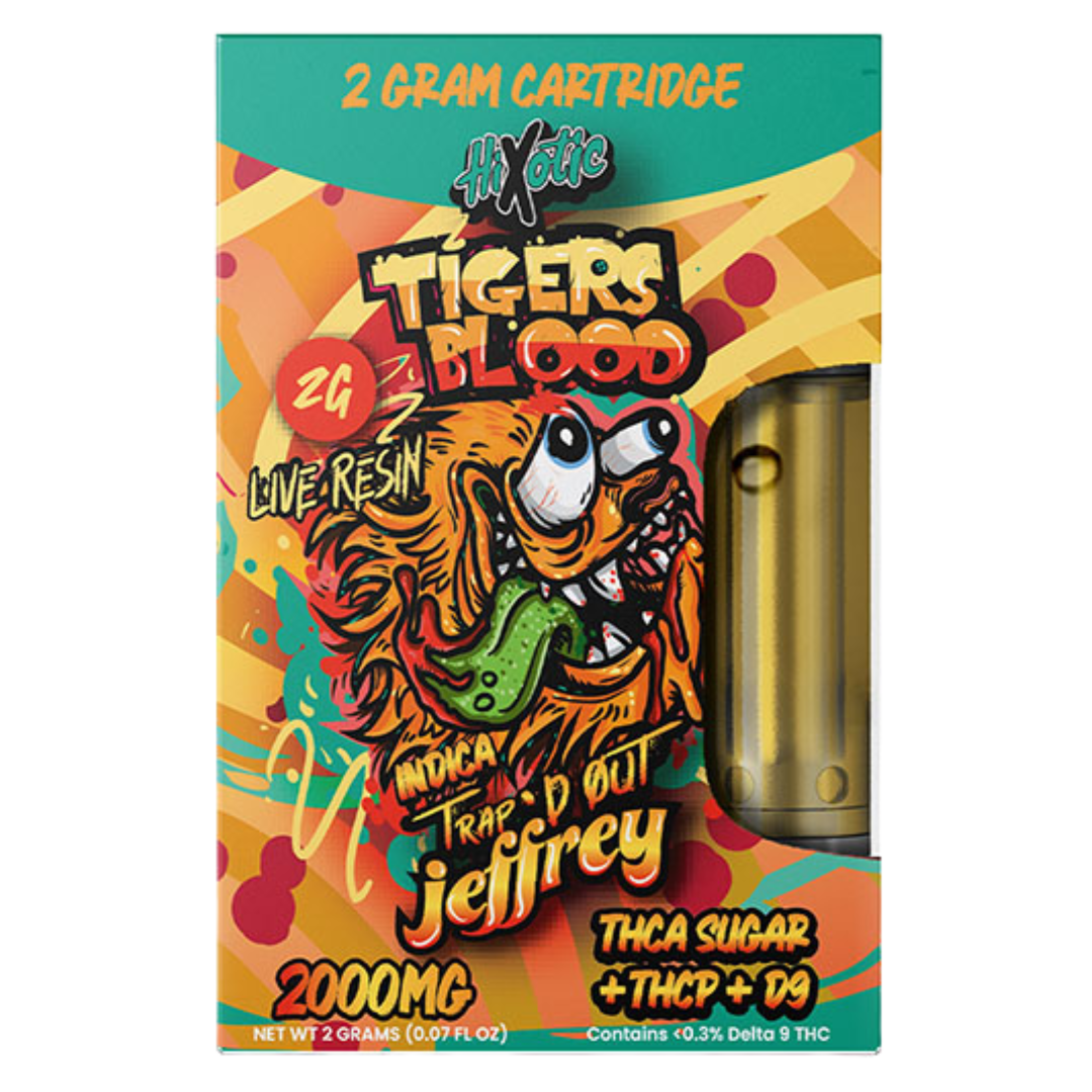 HiXotic Trap’d Out Jeffrey Cartridge 2G