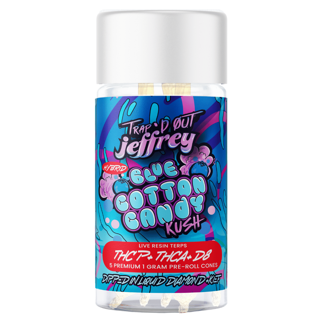 HiXotic Trap’d Out Jeffrey Premium Pre-Rolls 5G
