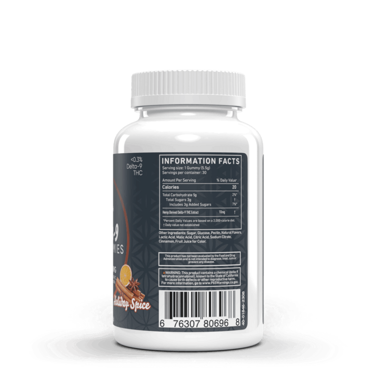 Holiday Spice Delta 9 Gummies 30ct 300mg Best Price