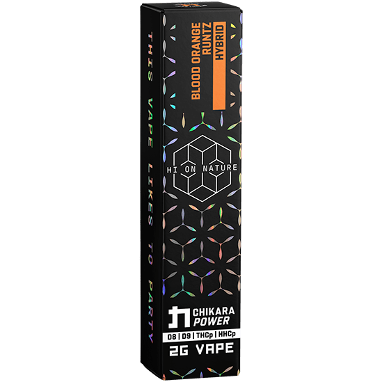 Hi On Nature 2g THCp + HHCp CHIKARA POWER VAPE! Best Price