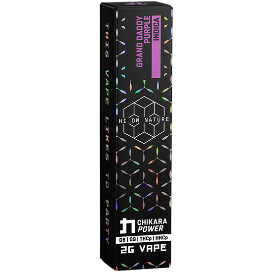 Hi On Nature 2g THCp + HHCp CHIKARA POWER VAPE! Best Price