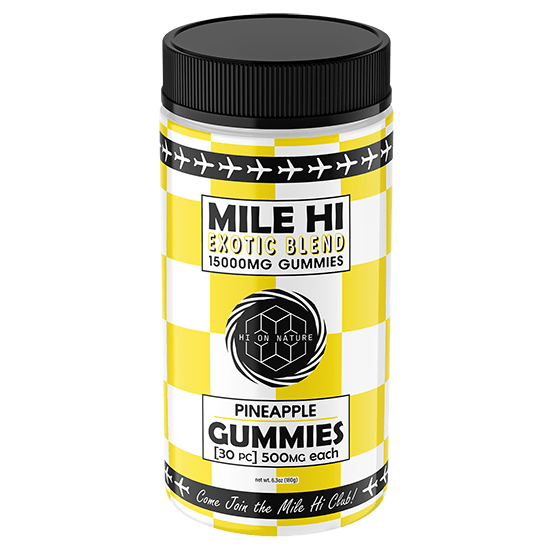 Hi On Nature 15000mg MILE HI PECTIN GUMMIES - 7 FLAVORS