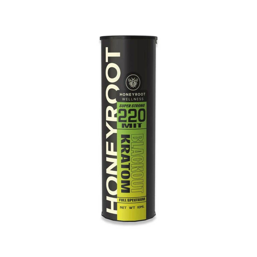 Honeyroot Blackout Kratom Shot 220 MIT 10ml