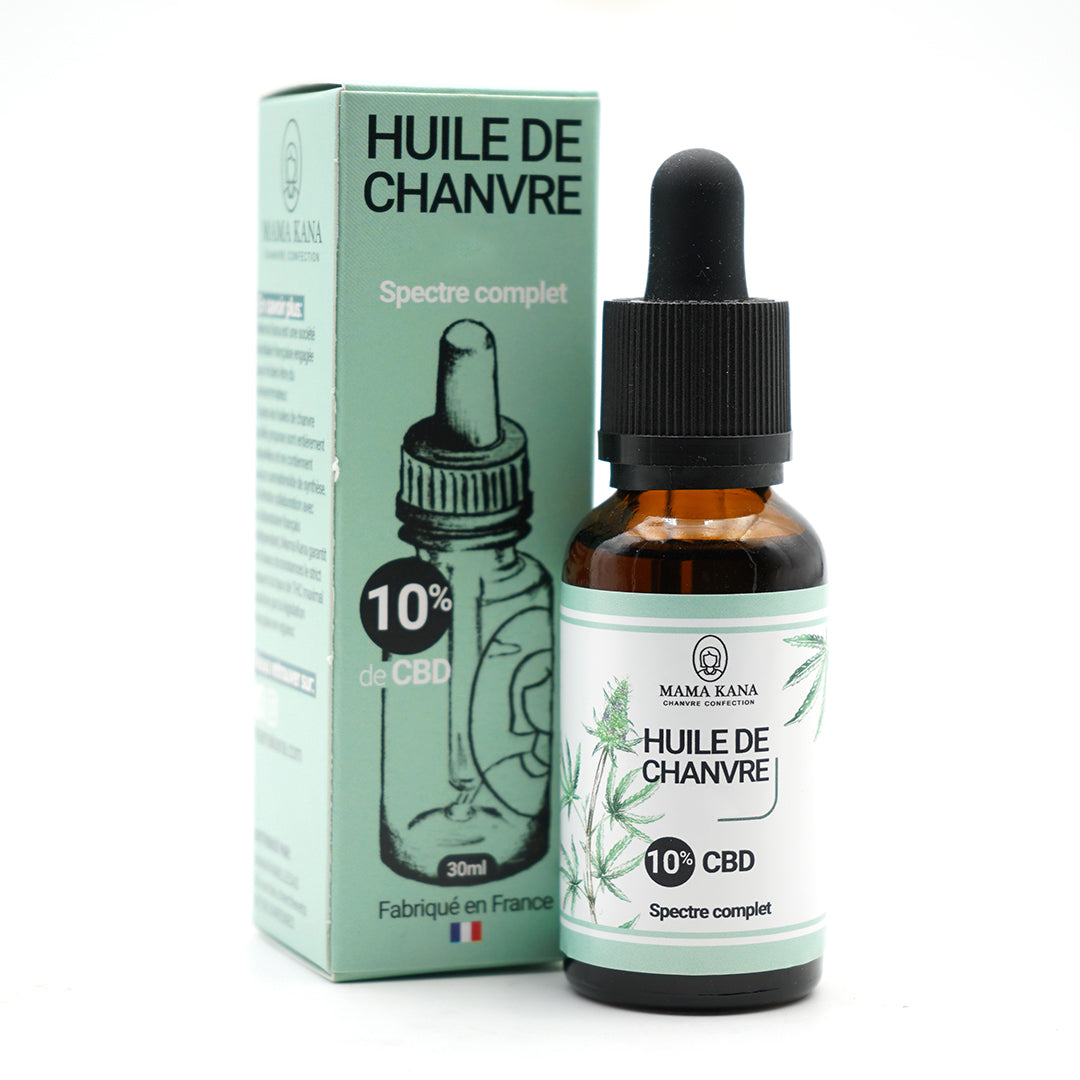 MAMA KANA CBD Huile 10% de CBD Full Spectrum 🇫🇷