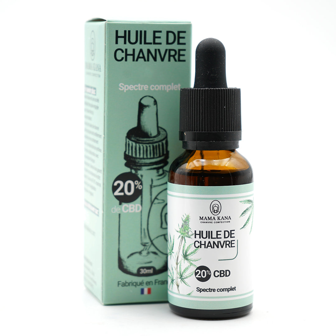 MAMA KANA CBD Huile 20% de CBD Full Spectrum 🇫🇷