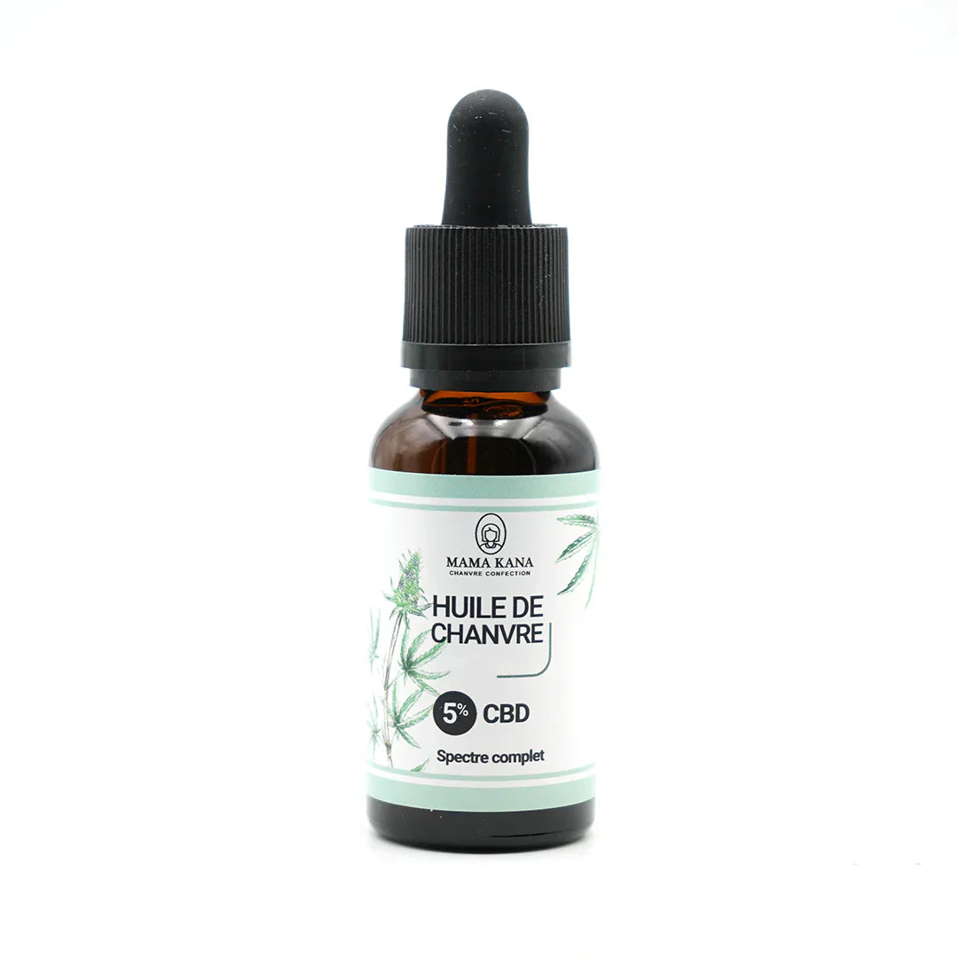 MAMA KANA CBD Huile 5% de CBD Full Spectrum 🇫🇷