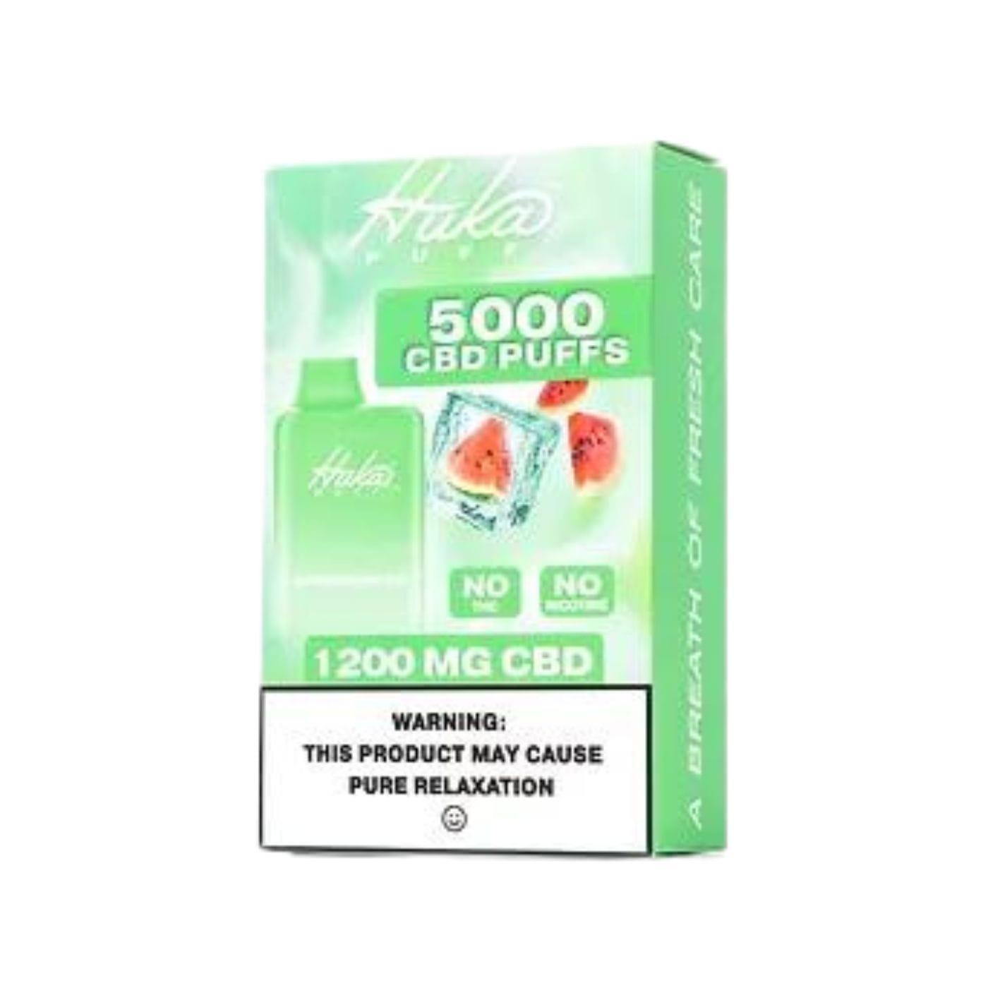 Huka Puff | Watermelon Ice CBD Vape – 5000 Puffs