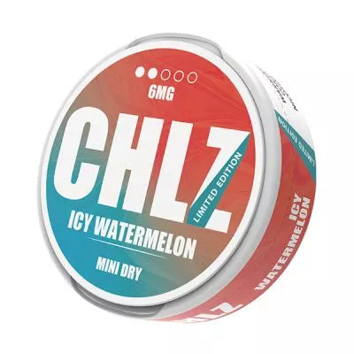 Icy Watermelon CHLZ Mini Dry Nicotine Pouches