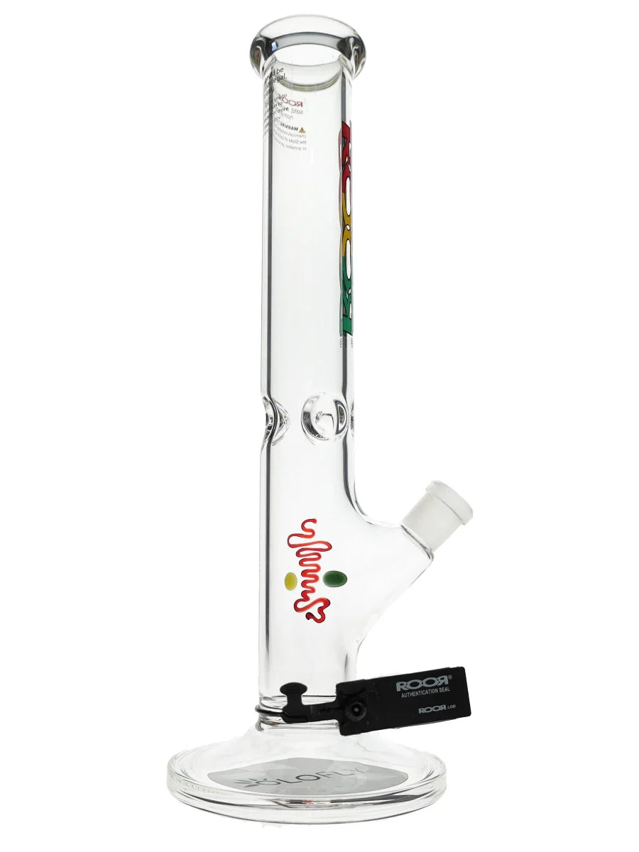 14″ ROOR Rasta Straight Tube 45x5mm Water Pipe