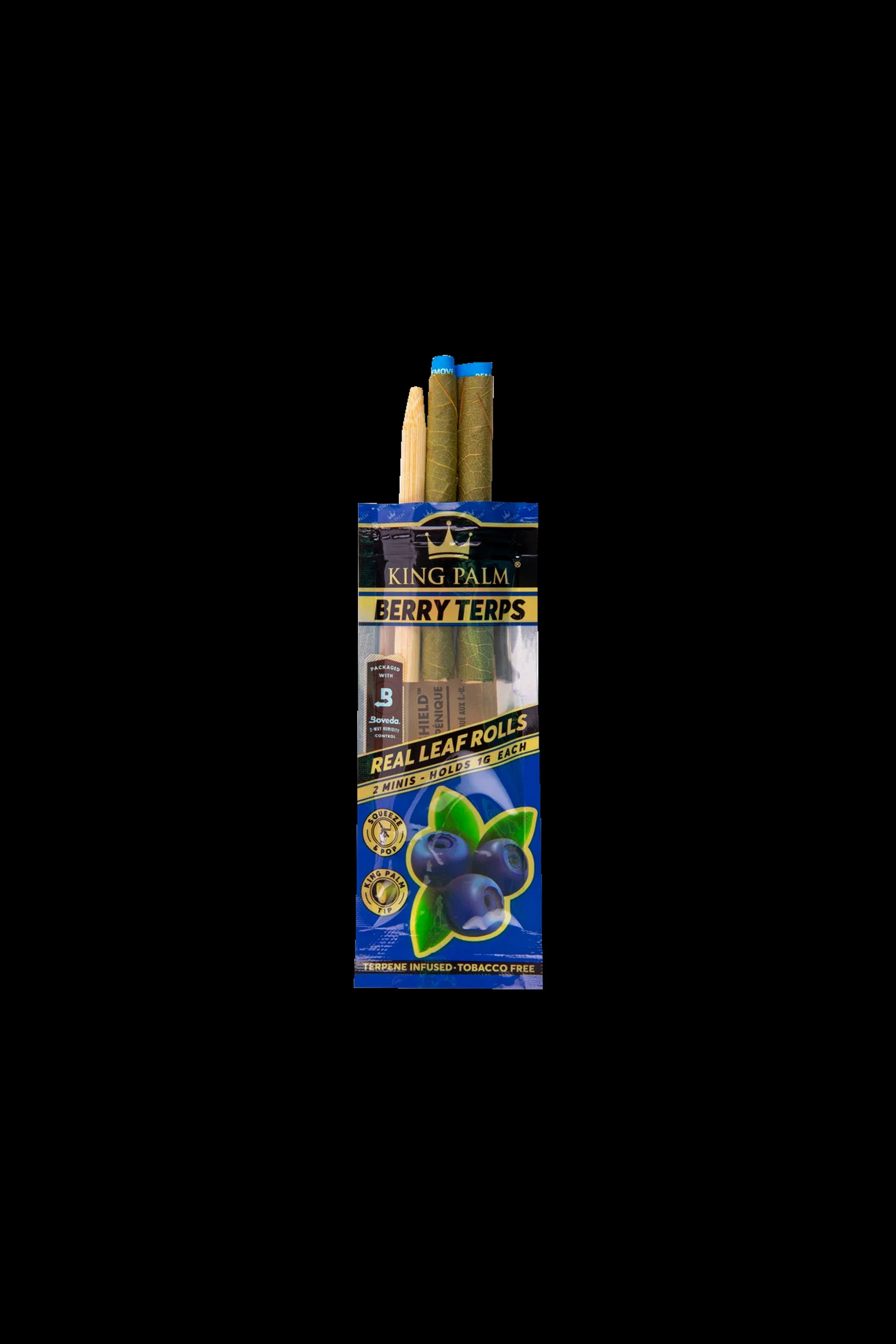 King Palm Mini Flavor Pre Rolled Cones - 2 Pack Best Sales Price - Pre-Rolls