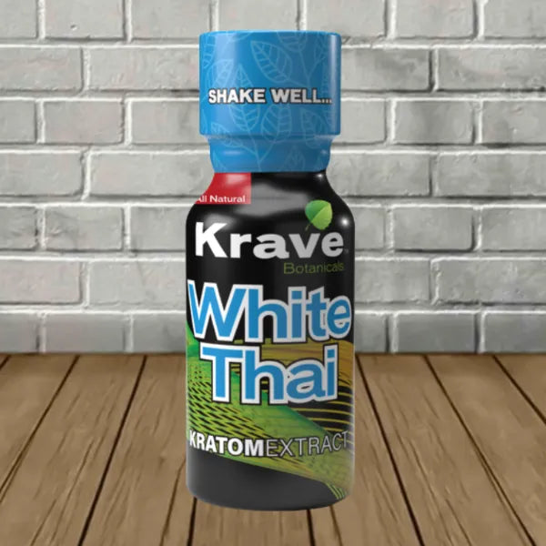 Krave Botanicals White Thai Kratom Extract Shot Best Price