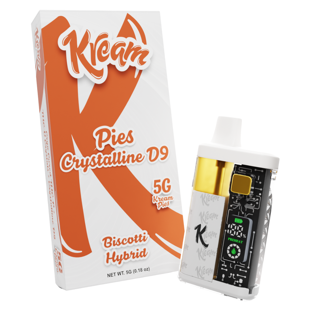 Kream Pies Crystalline D9 Disposable 5G