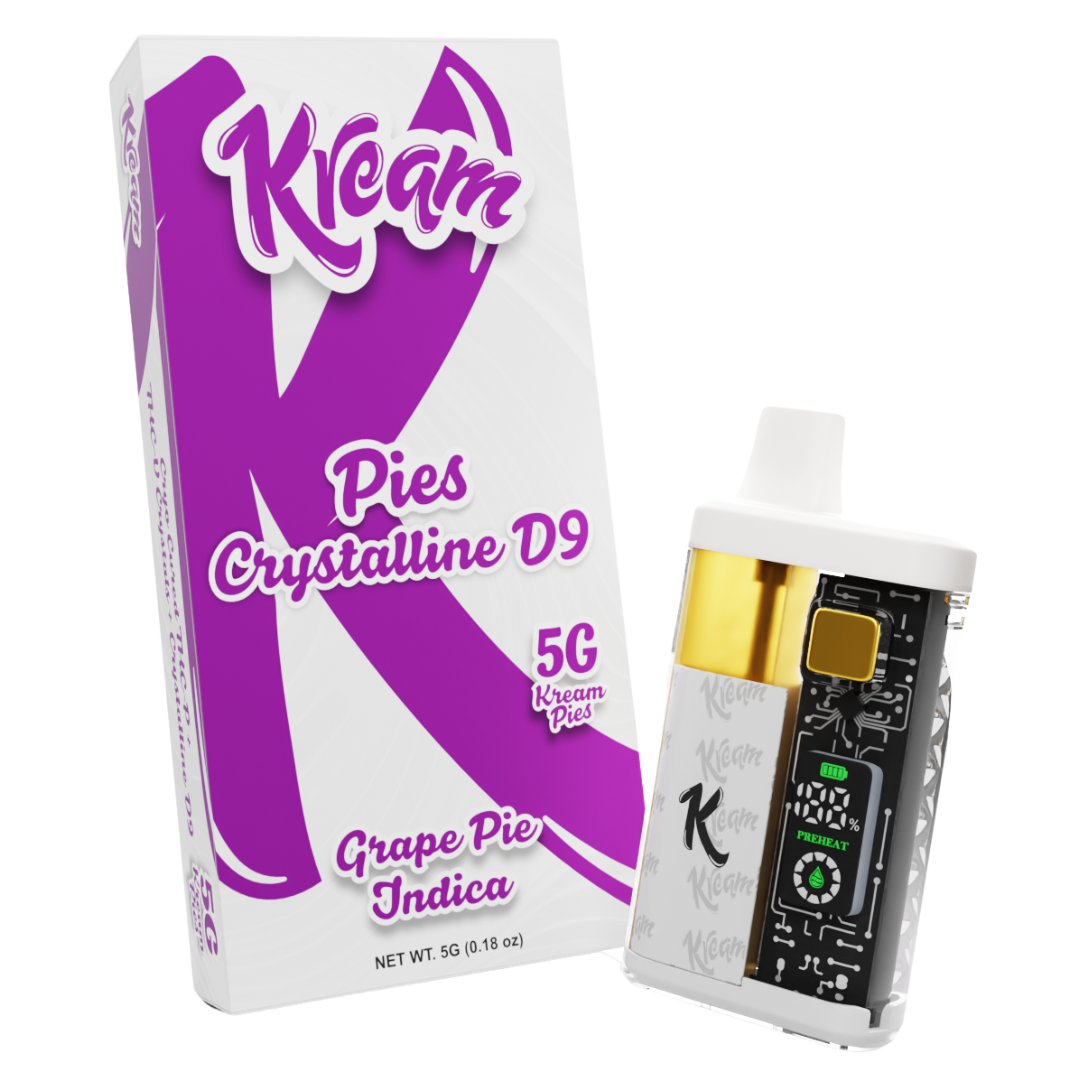 Kream Pies Crystalline D9 Disposable 5G
