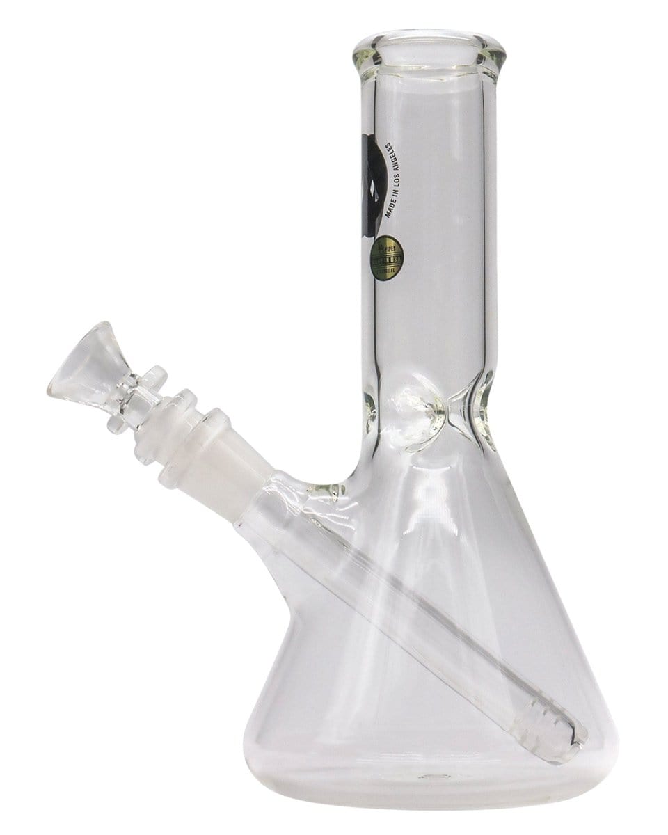 The LA Pipes 8" Thick Glass Beaker Waterpipe