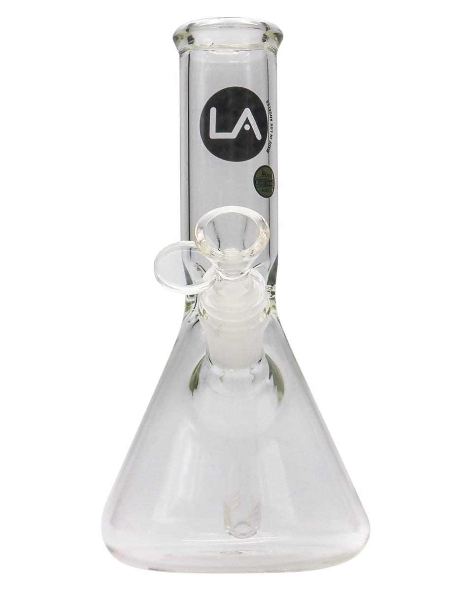 The LA Pipes 8" Thick Glass Beaker Waterpipe