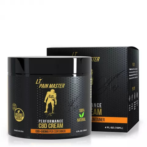 Lawrence Taylor - Pain Master CBD Cream - 500mg Best Price