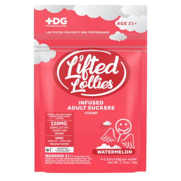 Lifted Lollies Infused Adult Suckers 150mg