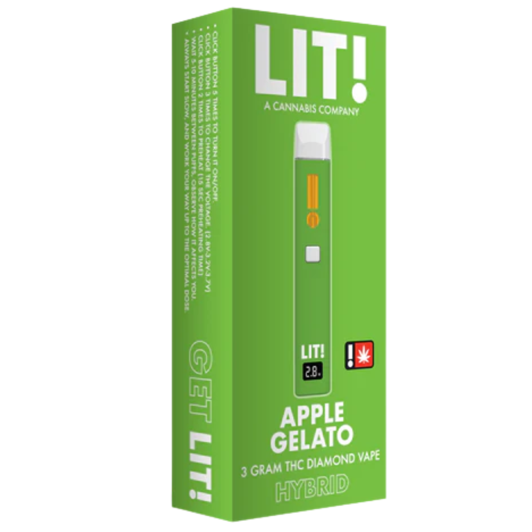 LIT! THC Diamond Disposable 3G