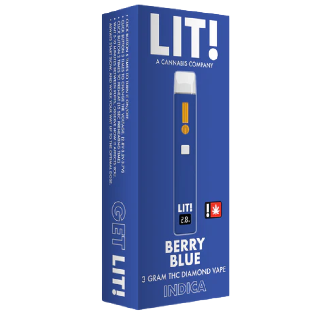 LIT! THC Diamond Disposable 3G