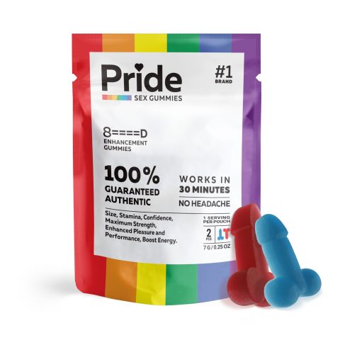 Male Sex Gummies - Proprietary Blend - 500MG - Pride Best Price