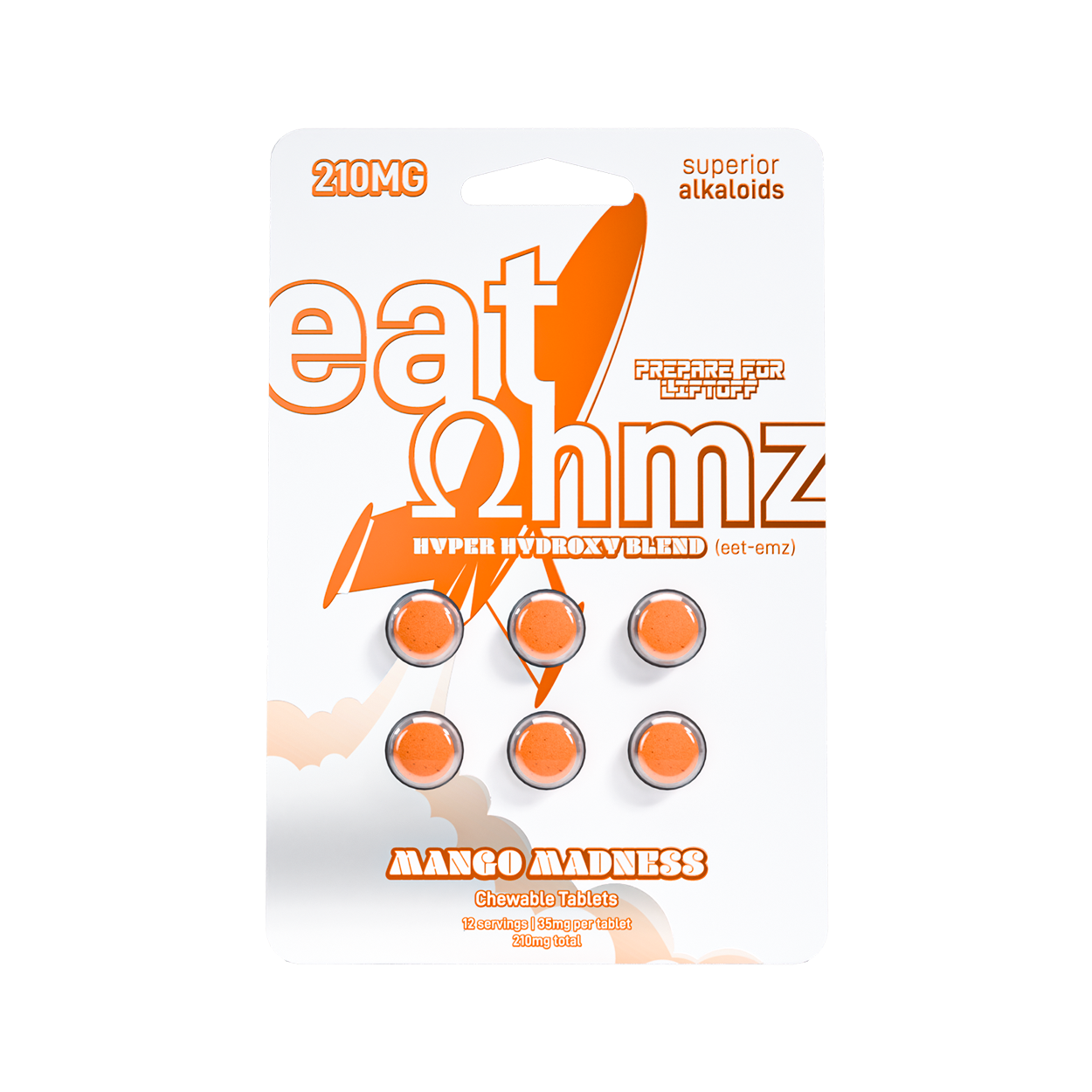 Eat Ohmz Hyper Hydroxy Chewable Tablets 210mg