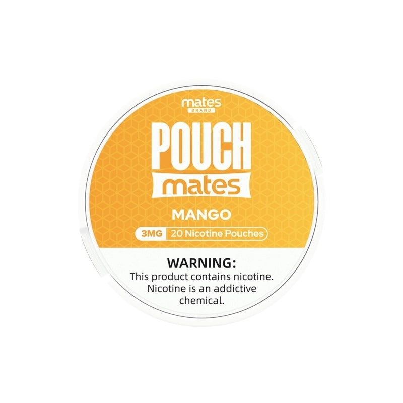 Mates Brand PouchMate Nicotine Pouches (20 Pouches/Can)